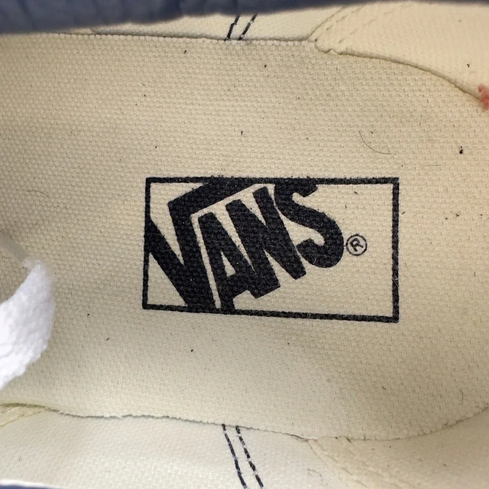 Vans Old Skool Sneakers Mens Size 12 Blue Navy Suede Canvas Low Top Skate Shoes